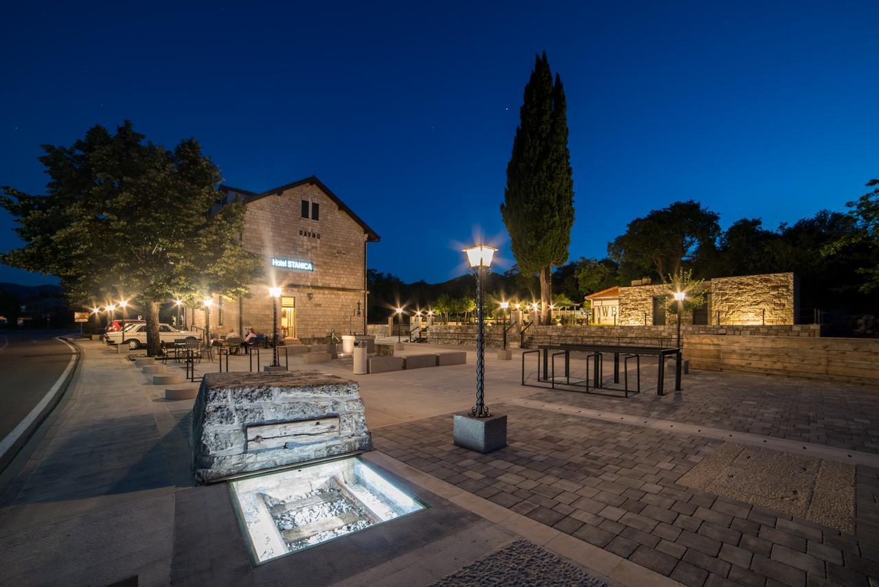 Hotel Stanica Ravno エクステリア 写真